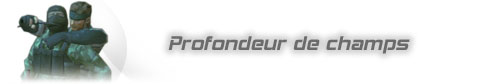 Profondeur de champs